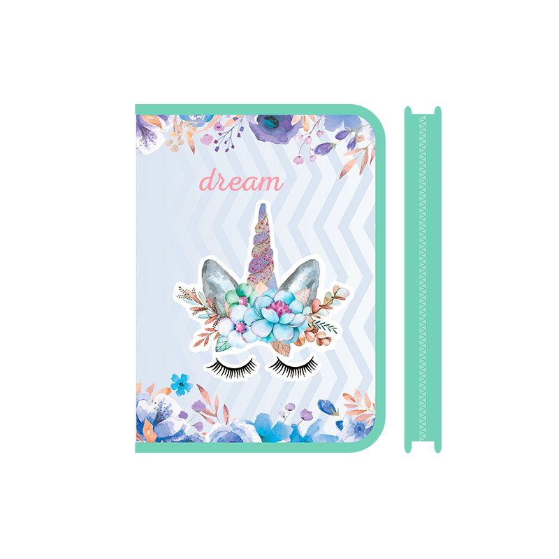 Папка для тетрадей А4 Пчелка 'Magic Dream' на молнии, пластик, ПМ-А4-04